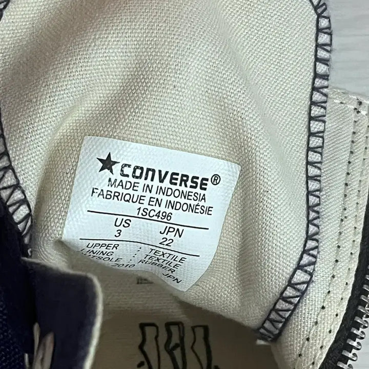 [BUNJANG] Converse Navy All Star Sneakers / 컨버스 네이비 올스타 스니커즈