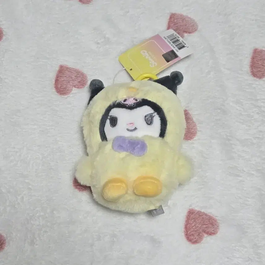 [BUNJANG] Sanrio Kuromi Chick 12cm Keyring / 산리오 쿠로미 병아리 인형 키링 12cm
