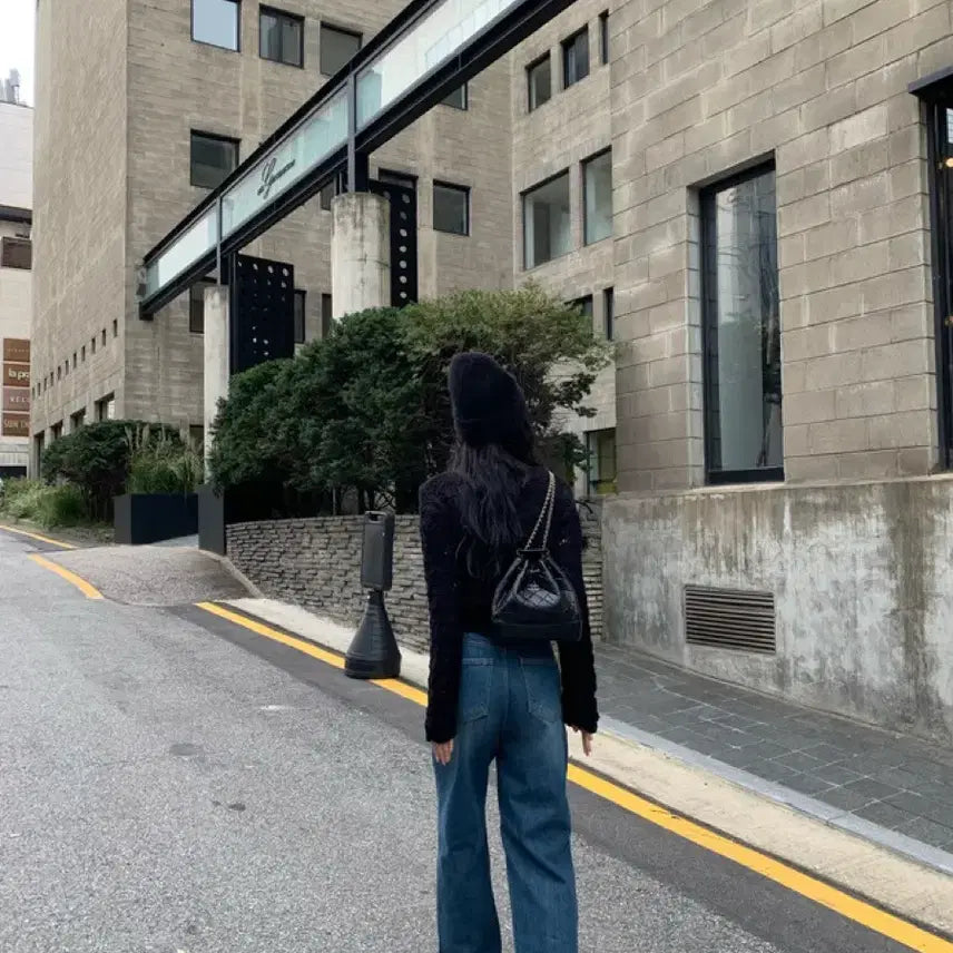 [BUNJANG] 샵시예 Time Denim Deep Blue S Long Jeans / 새상품 택0, 샵시예 타임데님 딥블루 S 롱기장