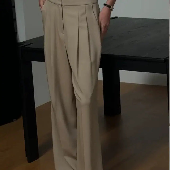[BUNJANG] SIE Wide Pants Beige (Size S) / 시에 sie 릴 와이드 팬츠 베이지s(택달린 새상품, 26년 버전)