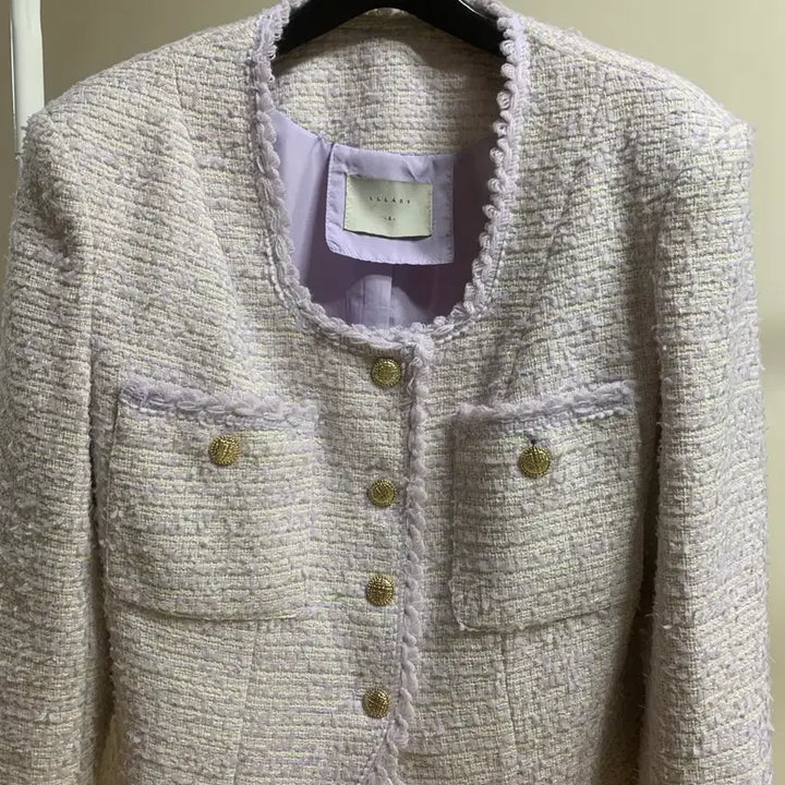 [BUNJANG] Unneck Tweed Jacket / 유넥 트위드 자켓
