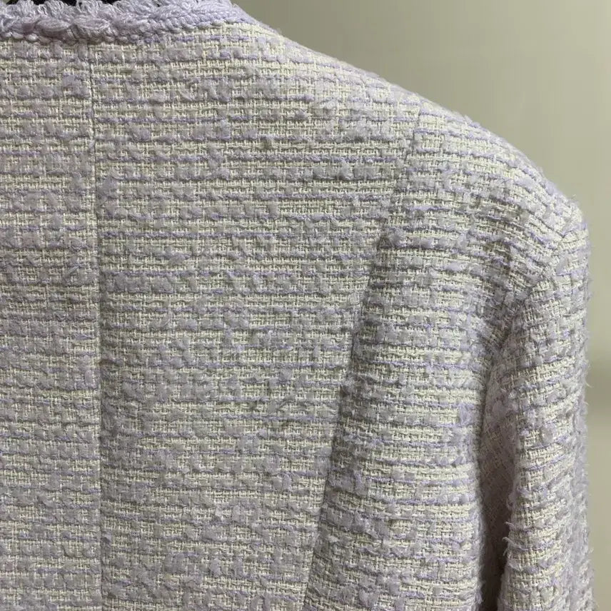 [BUNJANG] Unneck Tweed Jacket / 유넥 트위드 자켓