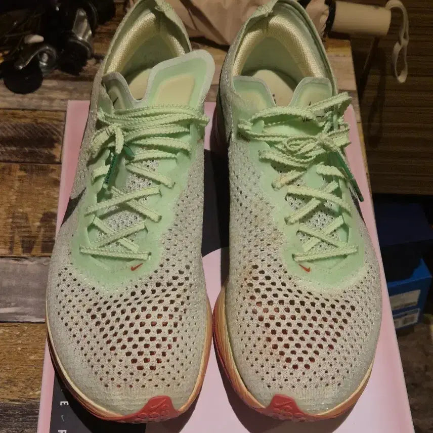 [BUNJANG] Nike Vaporfly 3 Mint Running Shoes / 나이키 베이퍼플라이3 민트 275사이즈 카본화