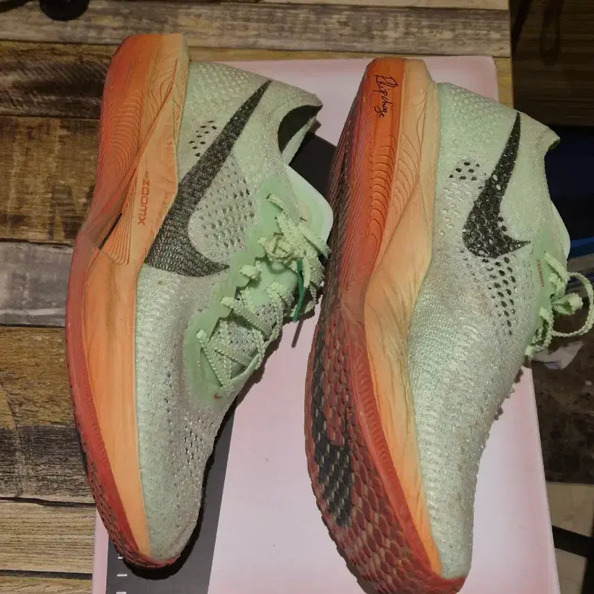 [BUNJANG] Nike Vaporfly 3 Mint Running Shoes / 나이키 베이퍼플라이3 민트 275사이즈 카본화