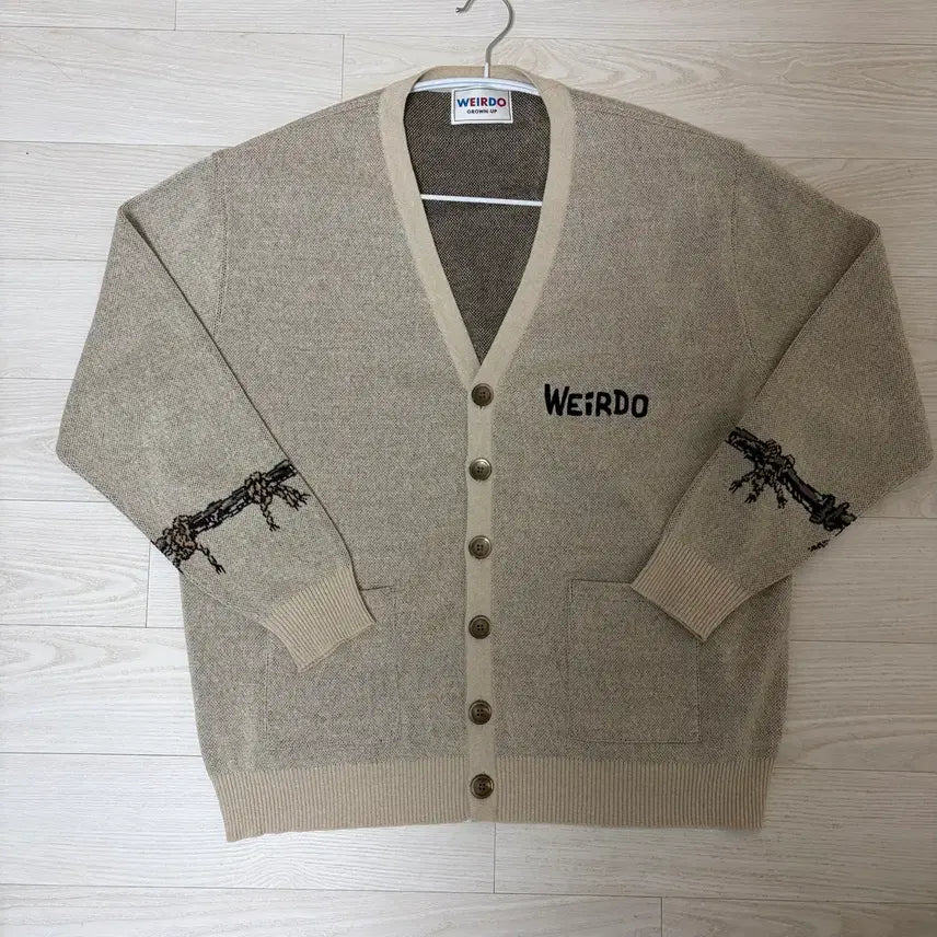 [BUNJANG] Gladhand Wearedo Voodoo Head Cardigan M / 글래드핸드 위아도 부두헤드 가디건 m