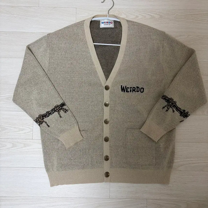 [BUNJANG] Gladhand Wearedo Voodoo Head Cardigan M / 글래드핸드 위아도 부두헤드 가디건 m