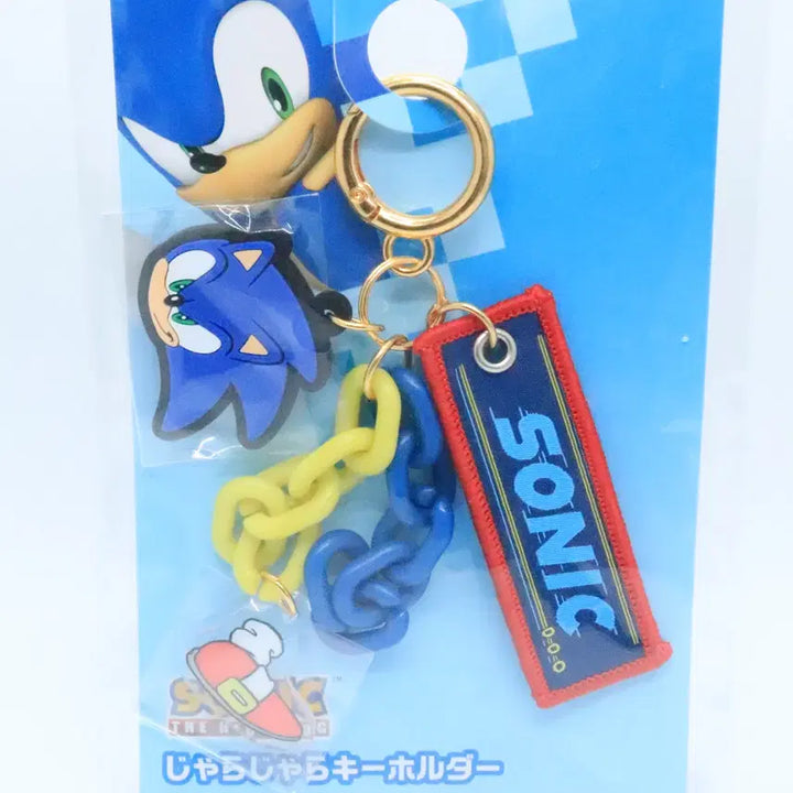 [BUNJANG] Sonic The Hedgehog Sonic Keyring Set / 소닉 더 헤지혹 소닉 주렁주렁 키홀더 세트