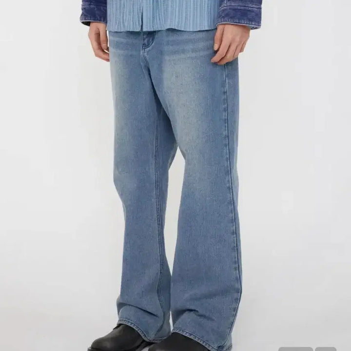[BUNJANG] Il Corso Flare Denim Jeans / 일꼬르소 플레어 데님 블루 XL