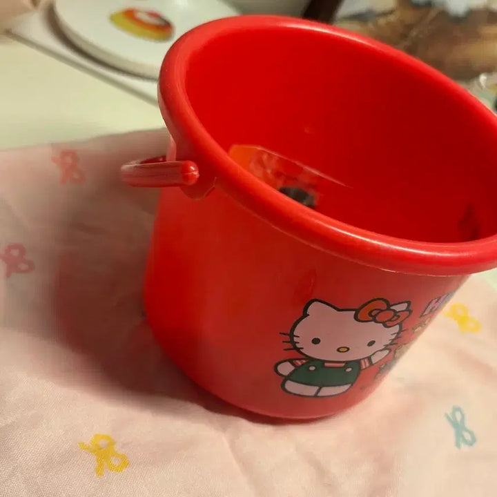 [BUNJANG] Sanrio Hello Kitty Bucket (1994) / 고전 94년도 산리오 헬로키티 양동이