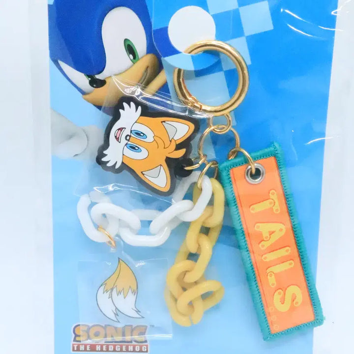 [BUNJANG] Sonic The Hedgehog Tails Keyring Set / 소닉 더 헤지혹 테일즈 주렁주렁 키홀더 세트