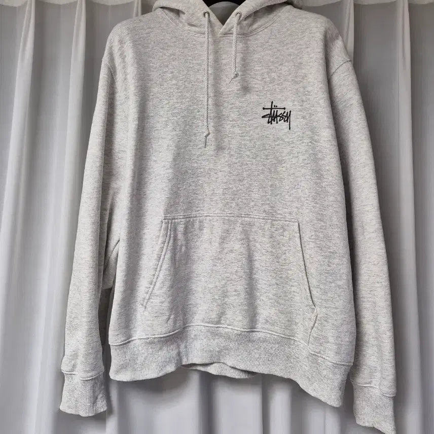 [BUNJANG] Stussy Basic Hoodie Ash Heather L / [L] 스투시 베이직 후드 애쉬 헤더 2021