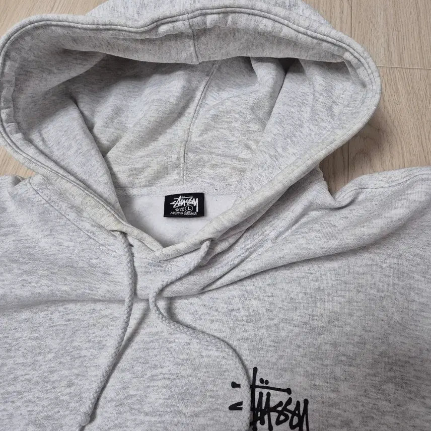 [BUNJANG] Stussy Basic Hoodie Ash Heather L / [L] 스투시 베이직 후드 애쉬 헤더 2021