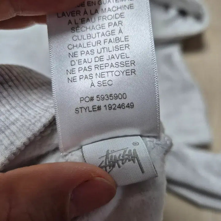 [BUNJANG] Stussy Basic Hoodie Ash Heather L / [L] 스투시 베이직 후드 애쉬 헤더 2021