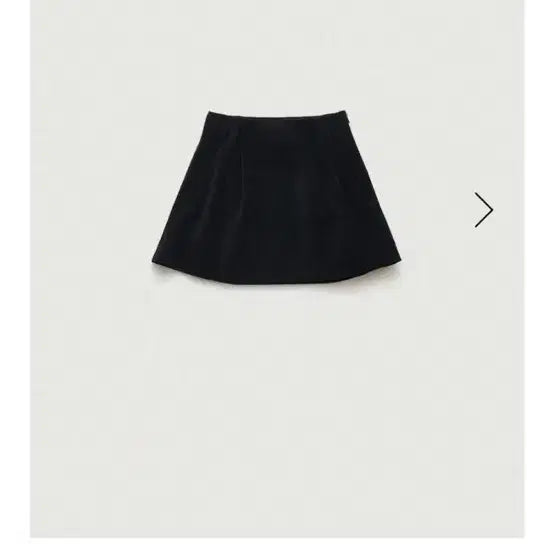 [BUNJANG] The Barnet Black Corduroy Mini Skirt / 더바넷 블랙 코듀로이 미니스커트 새것