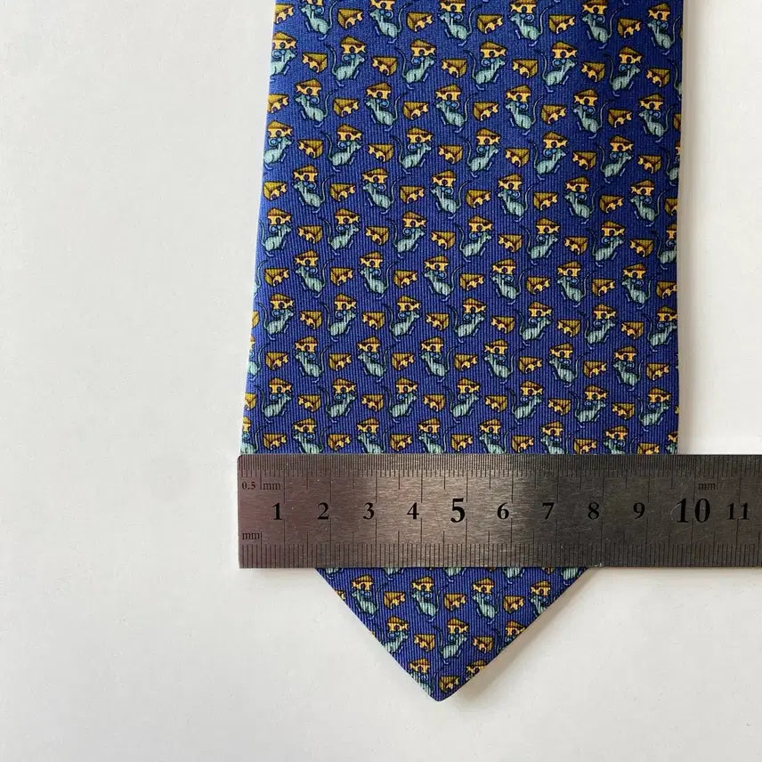 [BUNJANG] Ferragamo Silk Necktie / 페레가모 (Ferragamo) 명품 정품 넥타이