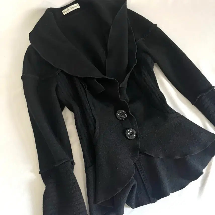 [BUNJANG] Hiroko Koshino Asymmetry Half Coat / Hiroko koshino asymmetry coat