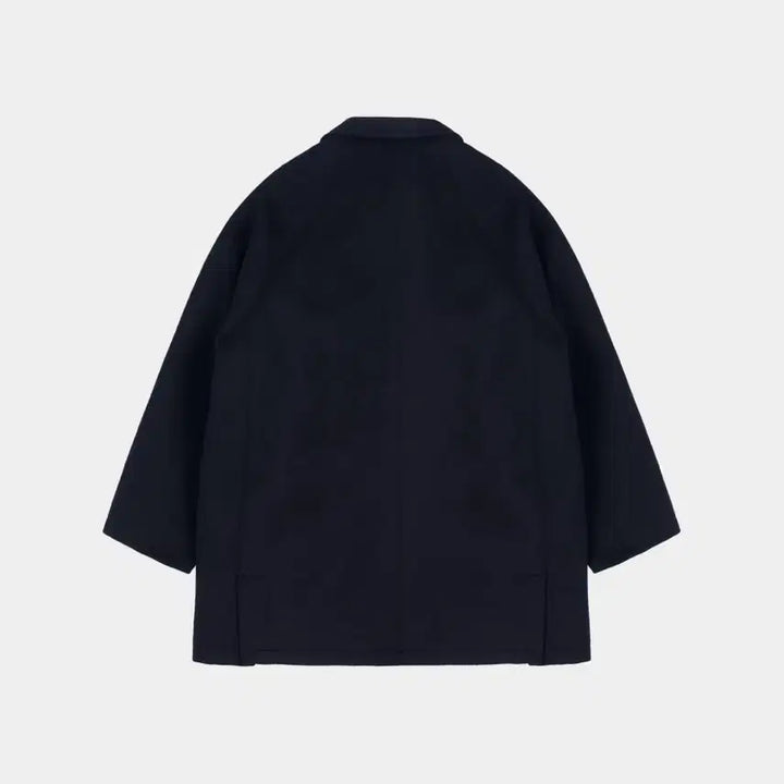 [BUNJANG] Havehad City Wool Half Coat - Navy A1 Size / 해브해드 City wool half coat