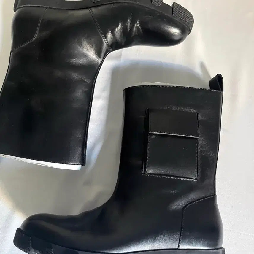 [BUNJANG] Balenciaga AW15 Leather Combat Boots / 발렌시아가 AW15 레더 컴뱃 부츠
