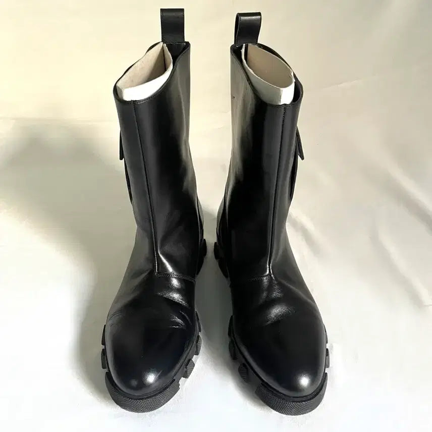[BUNJANG] Balenciaga AW15 Leather Combat Boots / 발렌시아가 AW15 레더 컴뱃 부츠