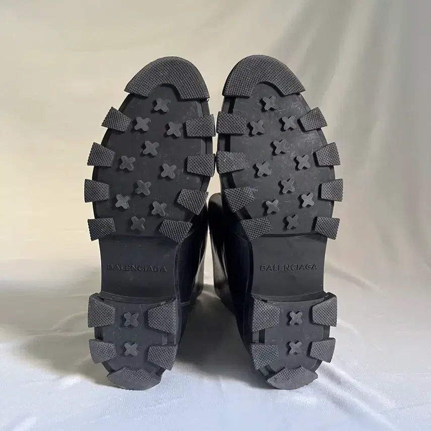 [BUNJANG] Balenciaga AW15 Leather Combat Boots / 발렌시아가 AW15 레더 컴뱃 부츠