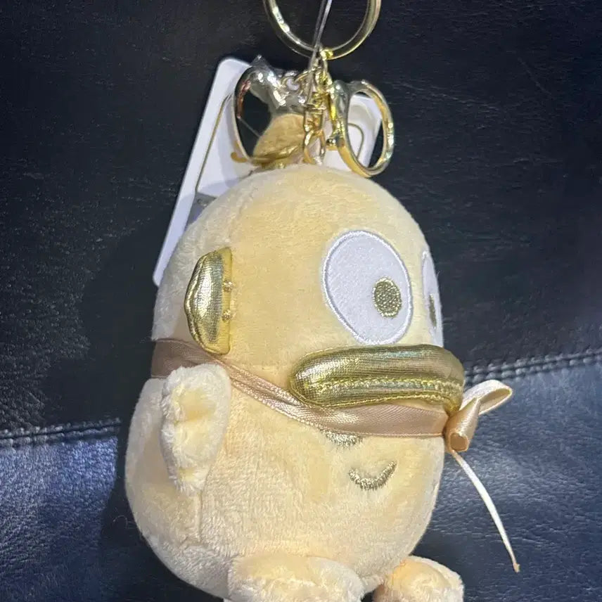 [BUNJANG] Kyodong Hankyodong Gold Heart Bag Charm / [정품/새상품]교동 키링 - 한교동 인형 가방걸이 골드하트