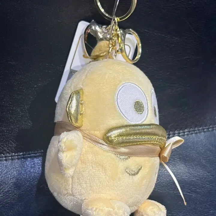 [BUNJANG] Kyodong Hankyodong Gold Heart Bag Charm / [정품/새상품]교동 키링 - 한교동 인형 가방걸이 골드하트