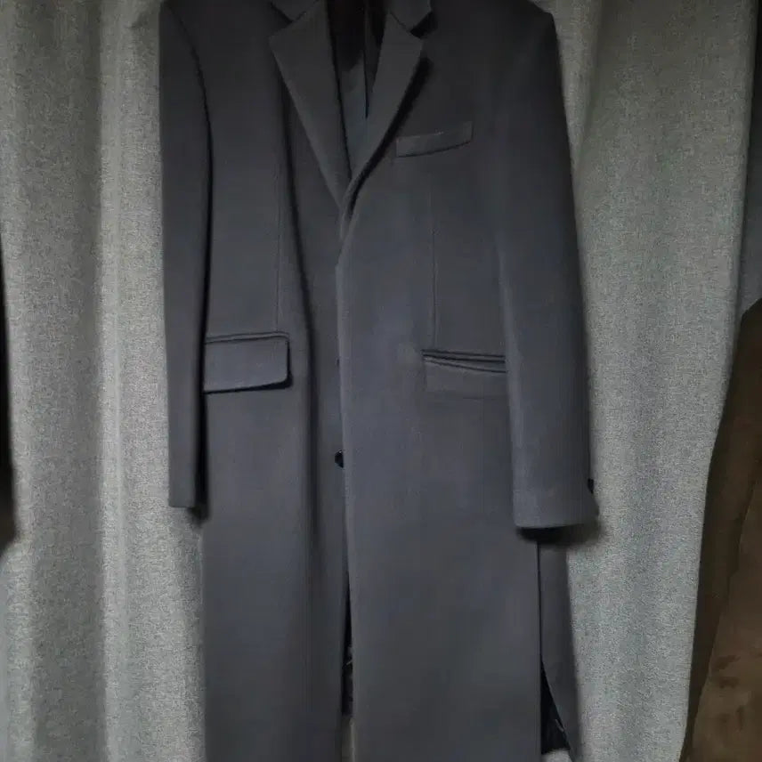 [BUNJANG] Songzio Homme Double Layered Asymmetric Coat / 송지오옴므 더블 레이어드 비대칭 코트 팝니다