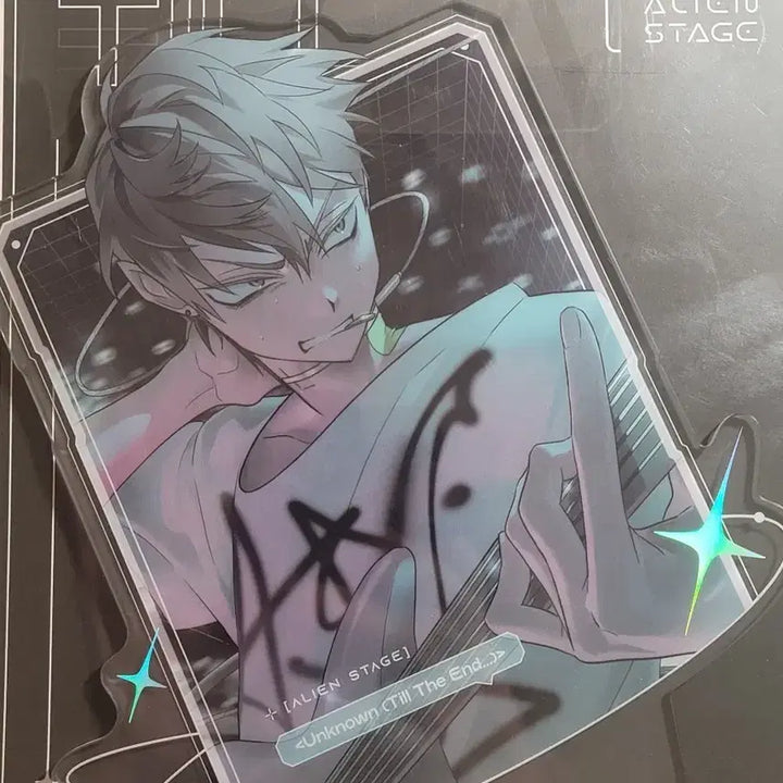 [BUNJANG] ATEEZ Yeosang Alien Stage Figure Keyring / 에이스테 틸 반신 아크릴 판매 양도 에일리언 스테이지 굿즈 키링 피규어