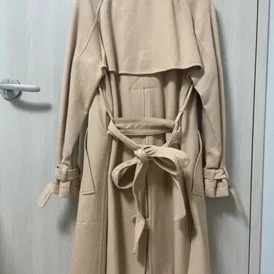 [BUNJANG] Beige Trench Coat / 베이지 트렌치 코트
