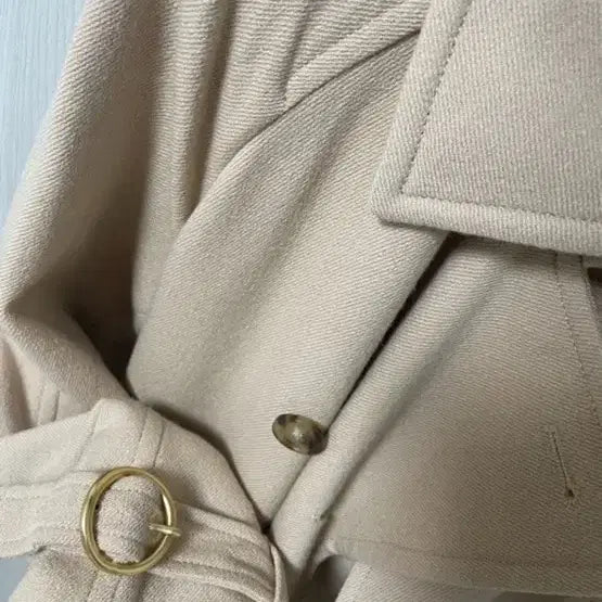 [BUNJANG] Beige Trench Coat / 베이지 트렌치 코트