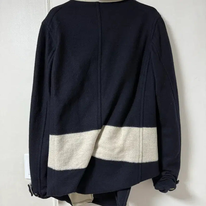 [BUNJANG] Mihara Yasuhiro Asymmetrical Surface Wool Short Coat / 미하라야스히로 비대칭 서페이스 울 숏코트