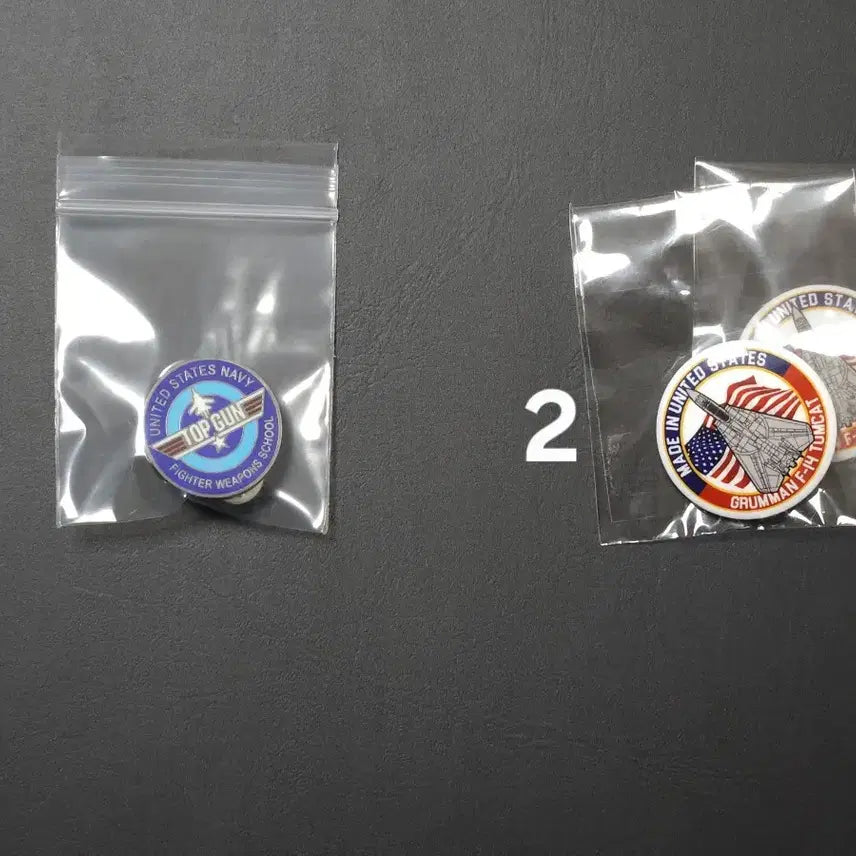 [BUNJANG] Top Gun Badge/Keyring Set (1-11) / 탑건 뱃지/키링 1~11번