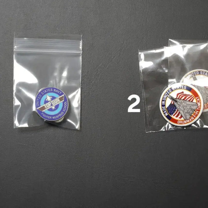 [BUNJANG] Top Gun Badge/Keyring Set (1-11) / 탑건 뱃지/키링 1~11번