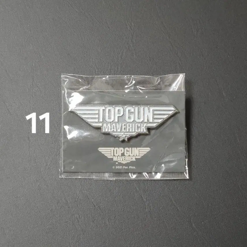[BUNJANG] Top Gun Badge/Keyring Set (1-11) / 탑건 뱃지/키링 1~11번