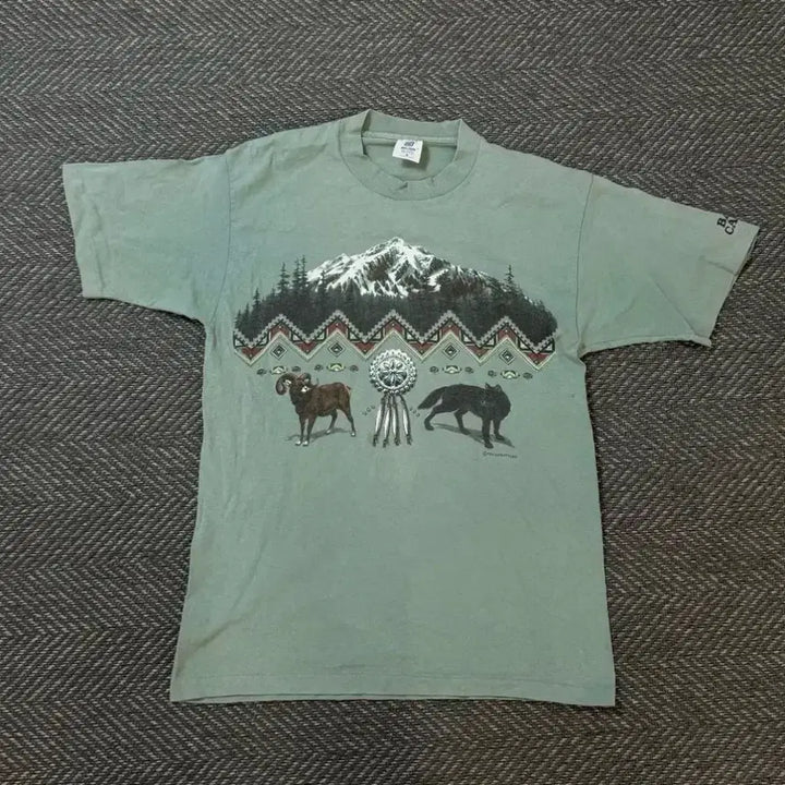 [SOLD OUT] USA Belton 미제 프린팅 티셔츠 M