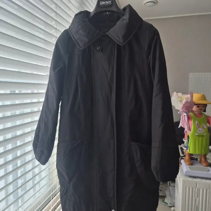 [BUNJANG] ABFG Black High Neck Duck Down Half Padding Jacket / 동영상있음) abfg 블랙 하이넥 덕다운100% 하프패딩 S, 55