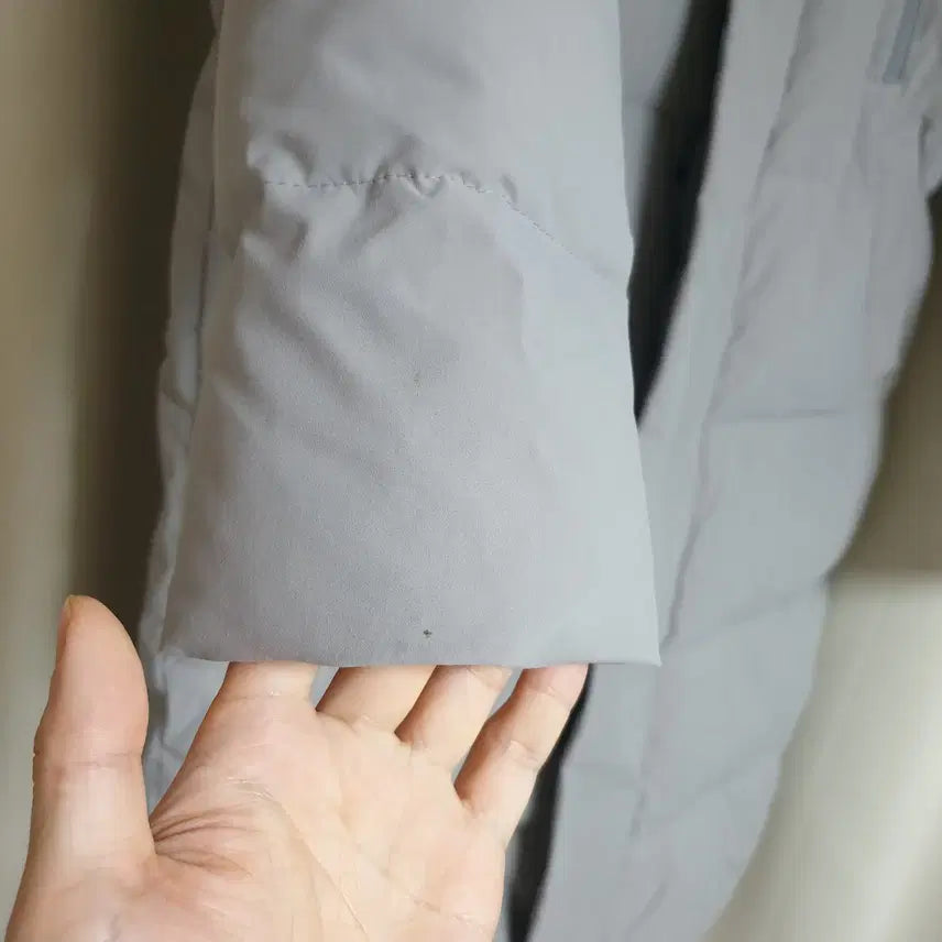 [BUNJANG] Lotto Gray Long Padded Jacket / [L(100사이즈 정도)] 로또 그레이 롱패딩