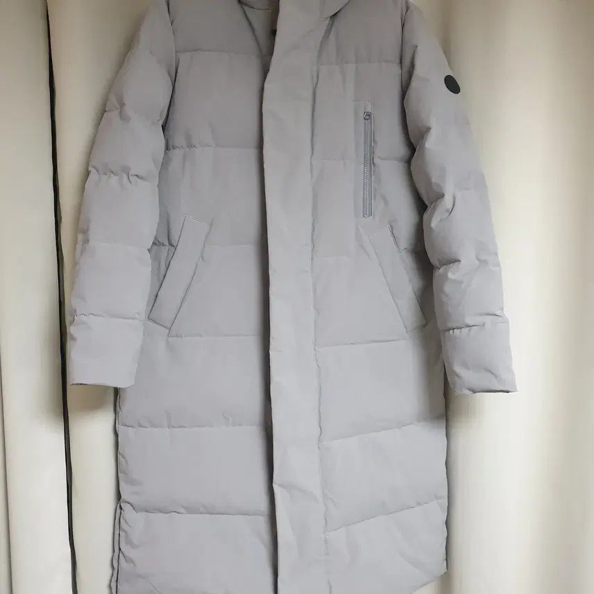 [BUNJANG] Lotto Gray Long Padded Jacket / [L(100사이즈 정도)] 로또 그레이 롱패딩