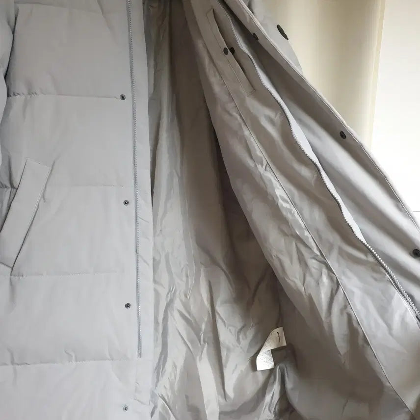 [BUNJANG] Lotto Gray Long Padded Jacket / [L(100사이즈 정도)] 로또 그레이 롱패딩