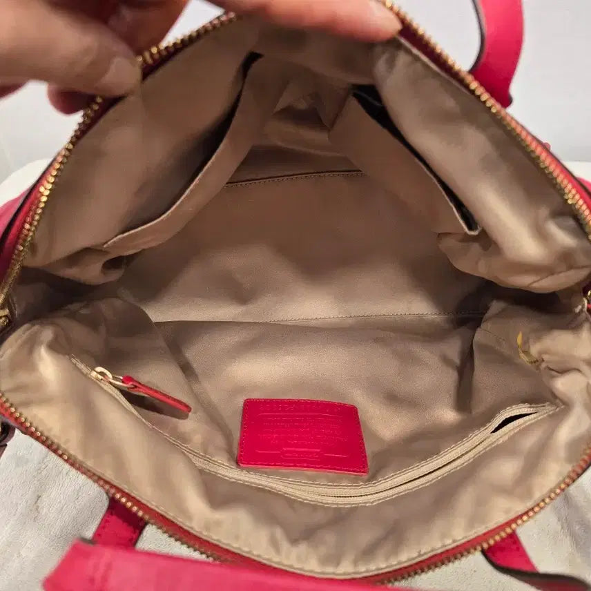 [BUNJANG] Coach Taylor Leather Satchel Bag / 코치 테일러 가죽 사첼백 숄더백 토트백