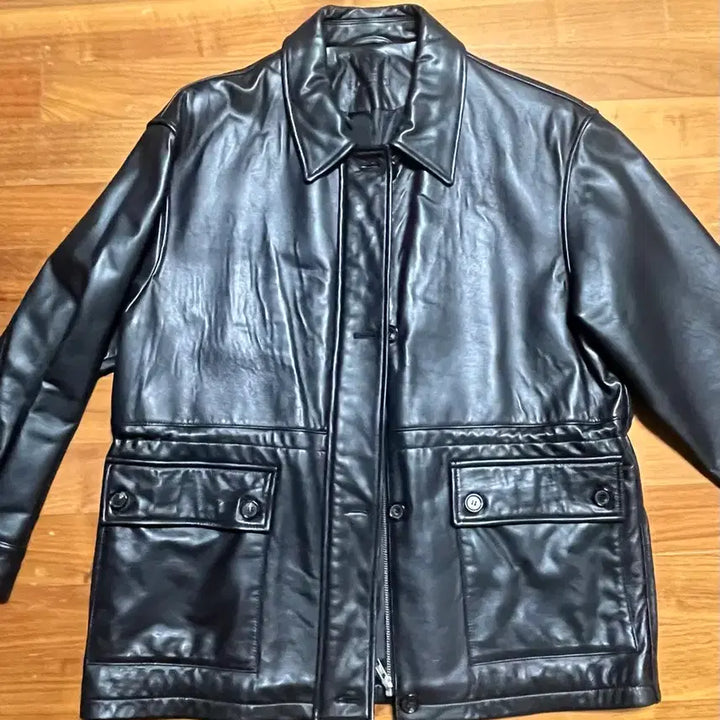 [BUNJANG] FORET 90s Tessa Leather Jacket / (3/13 이후 배송)포레토 90s tessa leather jacket