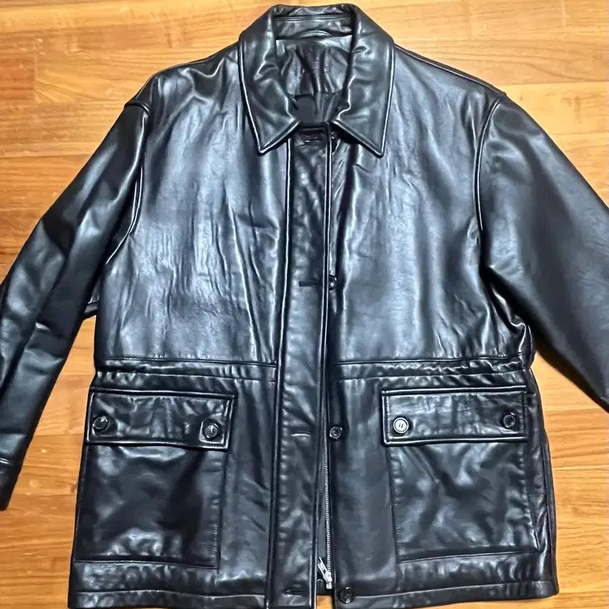 [BUNJANG] FORET 90s Tessa Leather Jacket / (3/13 이후 배송)포레토 90s tessa leather jacket