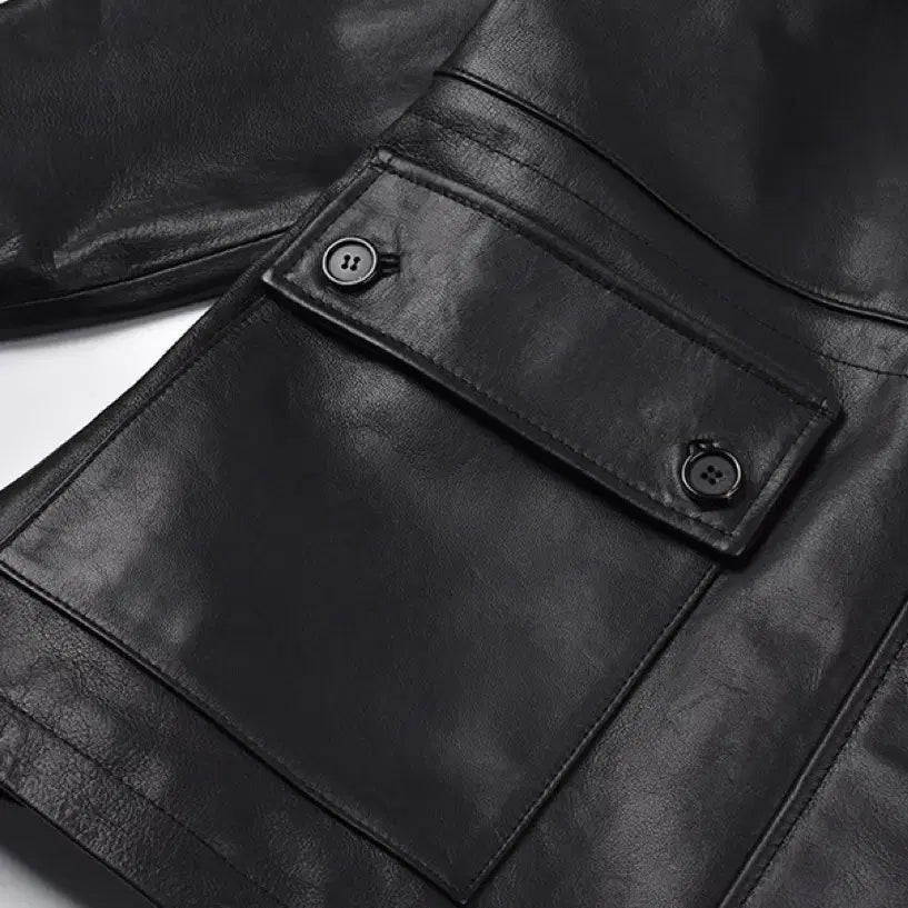 [BUNJANG] FORET 90s Tessa Leather Jacket / (3/13 이후 배송)포레토 90s tessa leather jacket