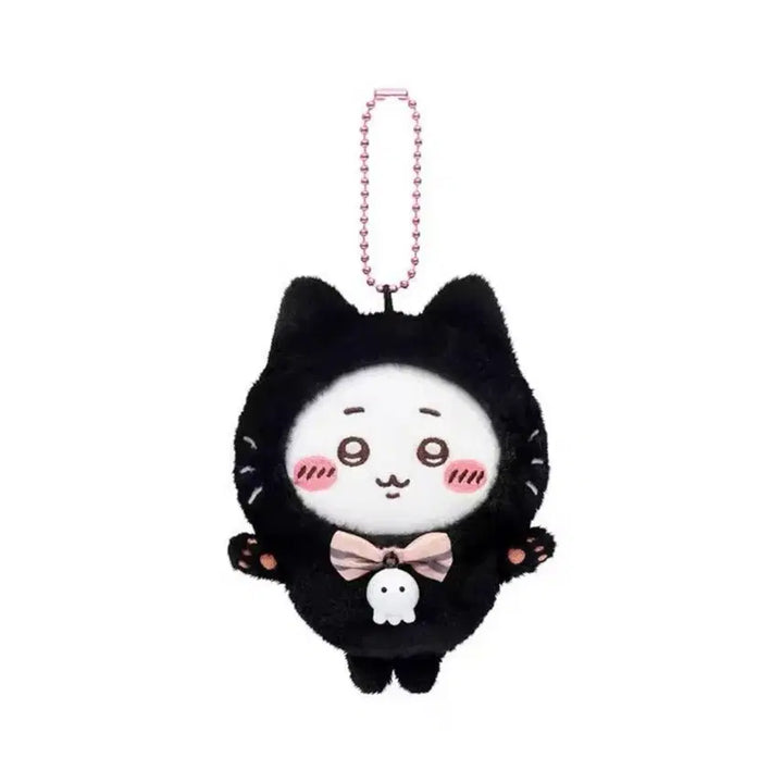 [BUNJANG] Chiiikawa Halloween Black Cat Doll / (새상품)먼작귀 치이카와 할로윈 검은 고양이 인형