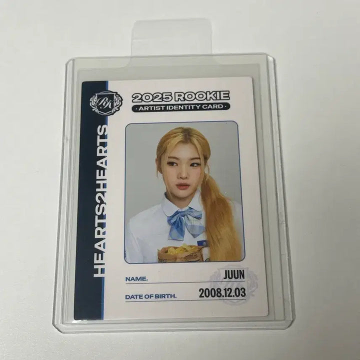 [BUNJANG] Heart to Ha Jueun Student ID Photocard / 하투하 주은 학생증 포토카드 테레카루키