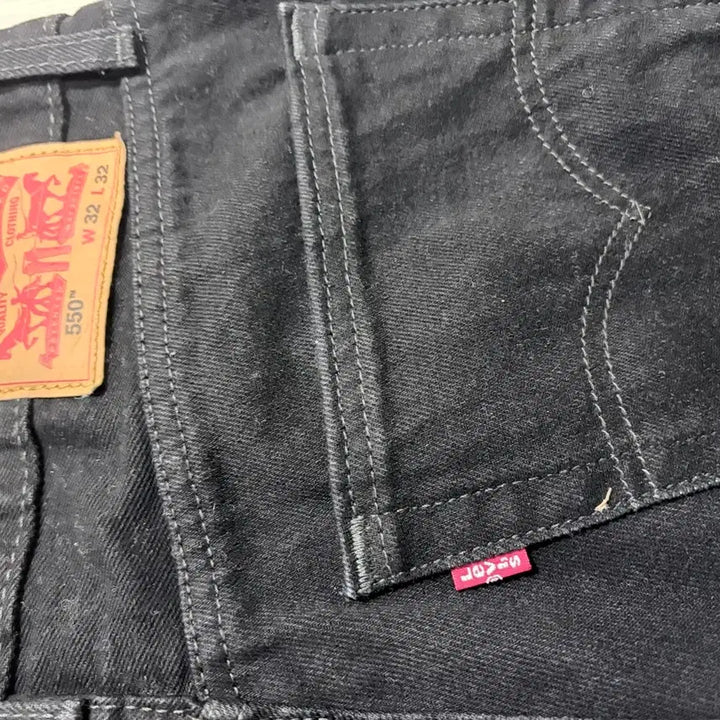 [BUNJANG] Levi's 550 Black Denim Jeans / 리바이스 550, 32사이즈