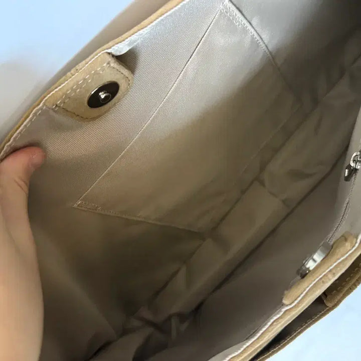 [BUNJANG] Anøetic Suede Hobo Bag Camel / 아노에틱 스웨이드 호보백 카멜