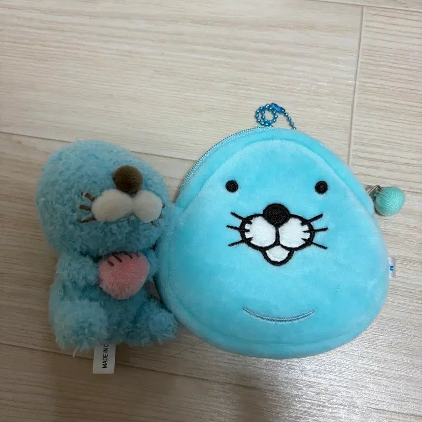 [BUNJANG] Bonobono Coin Purse Keyring / 보노보노 팝업 키링 / 동전지갑 파우치