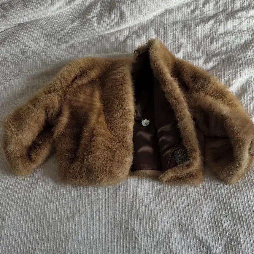 [BUNJANG] Vintage German Mink Fur Jacket / 독일 브라운 빈티지 밍크퍼 자켓