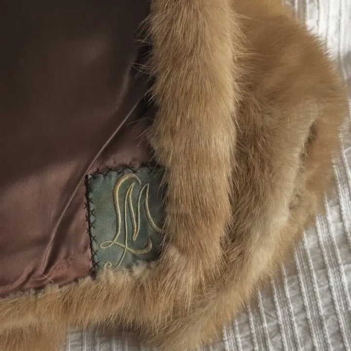 [BUNJANG] Vintage German Mink Fur Jacket / 독일 브라운 빈티지 밍크퍼 자켓